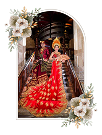 Gray Modern Wedding Invitation (200 × 264 mm) (1)