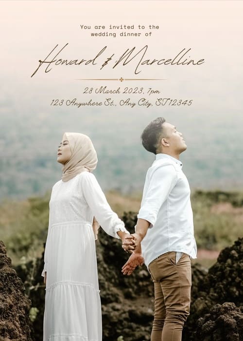 Cara Membuat Undangan Pernikahan Online