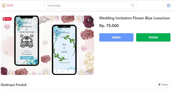 cek demo undangan online